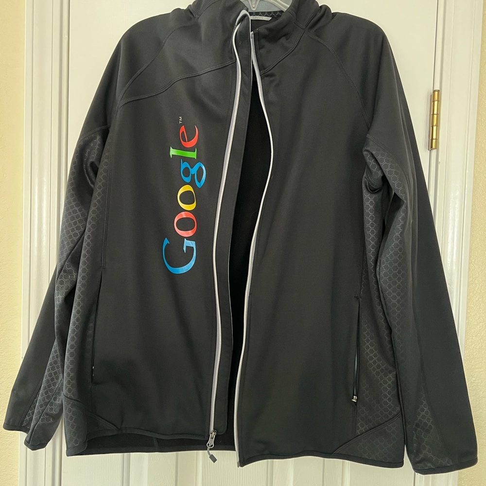 Google Multicolor Logo Black Jacket